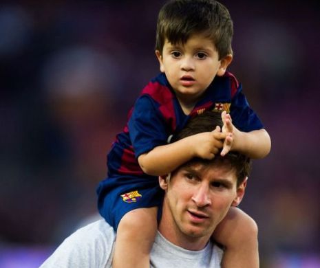 Fiul portughezului e fan Messi