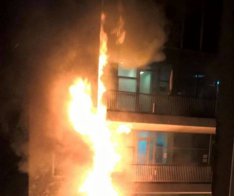 Incendiu de proporții la sediul RDS-RCS și Digi24 din Brașov