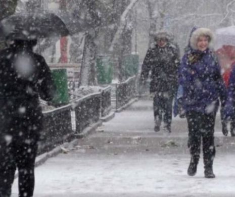 METEO ALERT! Schimbare majoră în România. LISTA JUDEŢELOR AFECTATE de revenirea iernii