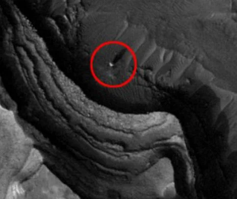 ȘOC! Sferă luminoasă, fotografiată pe suprafața planetei Marte