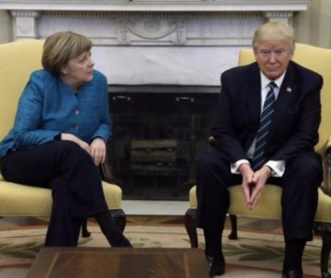 Trump a refuzat să dea mâna cu Merkel, la Casa Albă