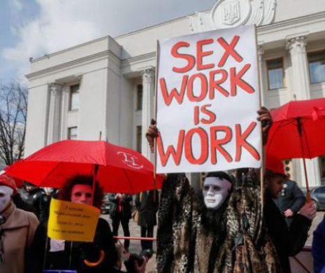 Ukraina: Manifestaţii pentru a cere legalizarea prostituţiei şi să fie considerată ca oricare muncă