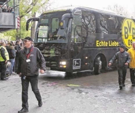 Autocarul formației Borussia Dortmund, LOVIT de o EXPLOZIE. Situația victimelor