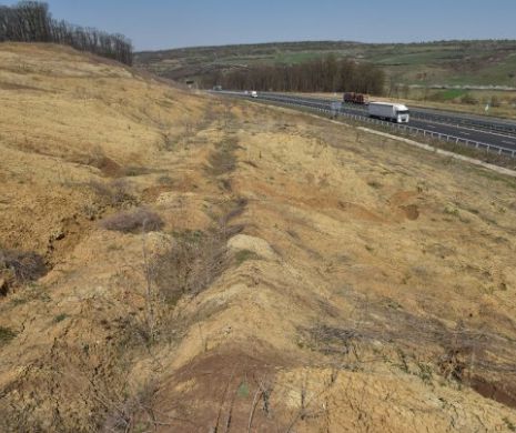 Autostrada care ar trebui să lege Sibiul de vestul Europei se va construi într-o zonă cu alunecări de teren