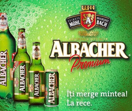 Berea Albacher, nepasteurizată, produsă în singura fabrică din România care are microfiltrare pe tot fluxul de producție (P)