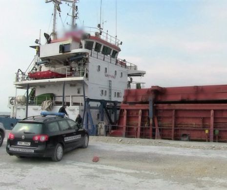 Contrabandă cu țigări la bordul unei nave siriene în portul Midia