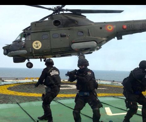 Exercițiu antiterorist organizat de SRI  în Marea Neagră