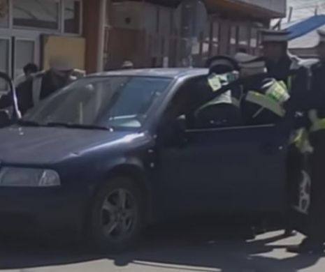 IMAGINI INCREDIBILE! Un șofer s-a luat la bătaie cu Poliția Locală – VIDEO