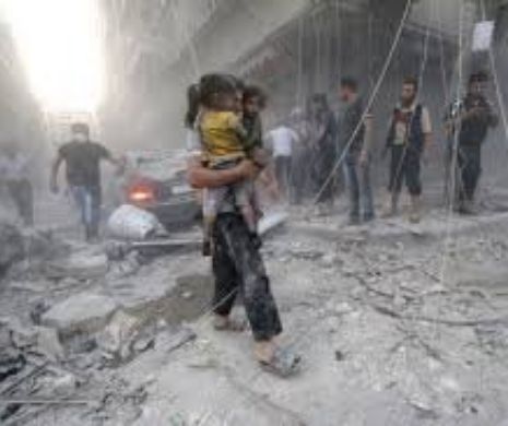 ÎNFIORĂTOR! NOUĂ copii UCIŞI cu GAZ TOXIC într-un raid aerian. Guvernul din Siria DEZMINTE