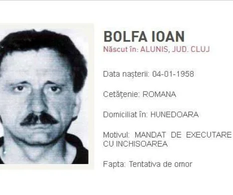 Infractor MOST WANTED căutat de 16 ani. Cel mai PERICULOS CUŢITAR din România a fost EXTRĂDAT
