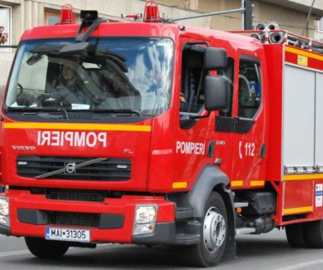 STARE DE URGENȚĂ la Botoșani! 75 de pompieri au intervenit la locul unui posibil dezastru
