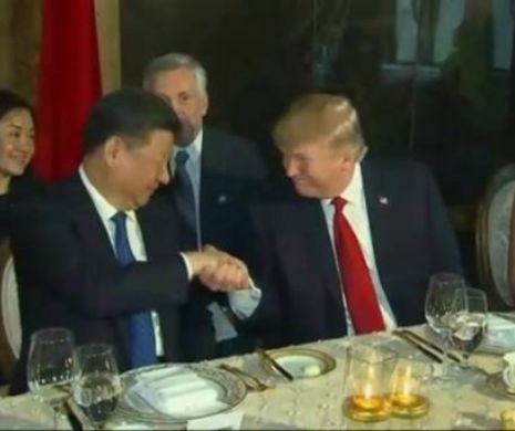 SUPRAREALIST: Cum i-a spus Trump președintelui chinez, la tortul cu ciocolată, că a ATACAT Siria cu RACHETE