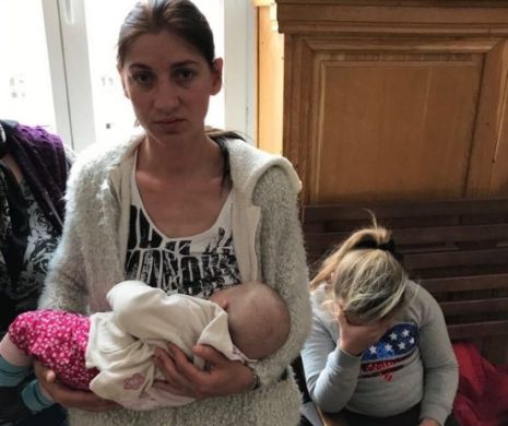Un bebeluș este dus la arestul Cluj pentru a fi alăptat de mama arestată pentru un furt de 150 de lei