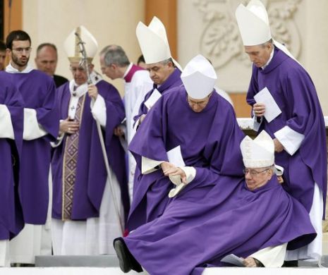 Un preot a LEȘINAT, în timpul unei ceremonii oficiate de Papa Francisc