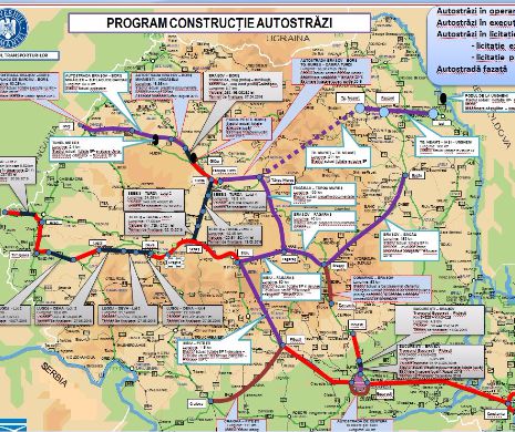 Unde se vor construi noi autostrăzi în România