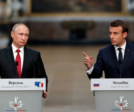ACUZAȚII și PROMISIUNI, după întrevederea dintre Macron și Putin la Versailles. Ce reproșuri s-au făcut