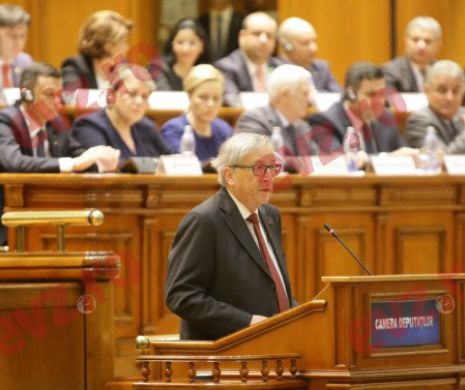 Cum a confiscat Băsescu vizita lui Juncker în Parlamentul României