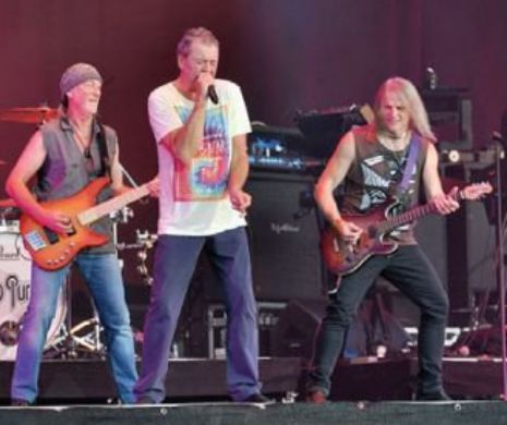 Deep Purple, concert incendiar la Romexpo