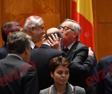 EXPLICAȚIILE lui Băsescu despre GESTUL lui Juncker de a-l pupa pe frunte