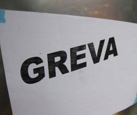 GREVĂ. Peste 12.000 de funcționari publici protestează astăzi