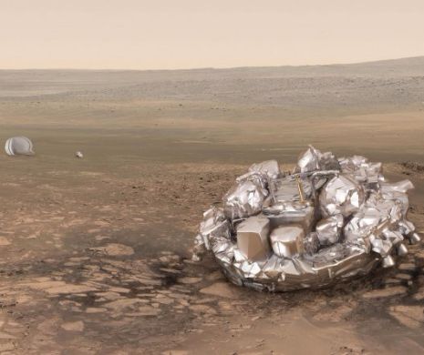 IMAGINEA SĂPTĂMÂNII pe Marte de la NASA: ” Fotografie panoramică din craterul Gale”