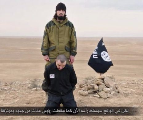 ISIS a publicat DECAPITAREA unui spion RUS. Atenție, imagini care vă pot afecta emoțional