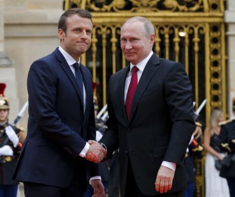 Macron a promis „discuții dure” cu liderul de la Kremlin