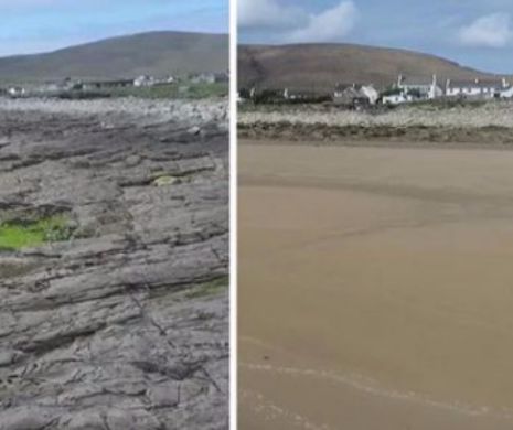 O plajă dispărută în urmă cu 33 de ani a reapărut miraculos. Cum explică oamenii de știință fenomenul - Galerie foto impresionată