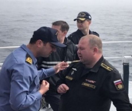Ofițerii navei rusești de spionaj, scufundate de cargoul cu oi românești, erau beţi