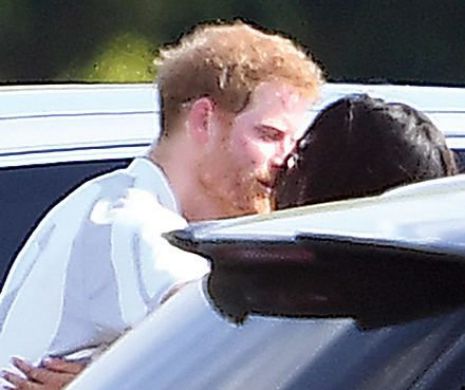 Primul sărut al Prințului Harry cu noua iubită