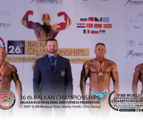România, locul I pe națiuni la Campionatele Balcanice de Culturism și Fitness