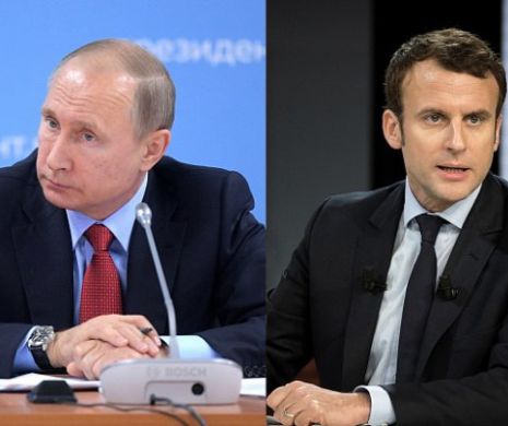 „Rusia a invadat Ucraina". Declarații incendiare înainte de întâlnirea Macron-Putin de la reşedinţa regilor Franţei