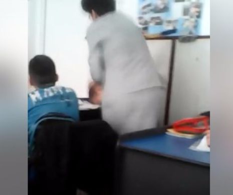 ȘOCANT! Învățătoarea „bătăușă”, filmată pe la spate de un elev. Ce le făcea copiilor, ESTE DE NEÎNCHIPUIT