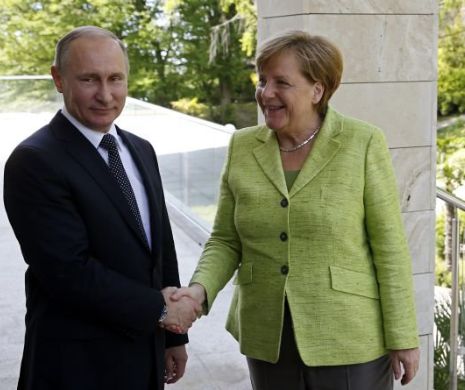 Ucraina și Siria, pe agenda discuțiilor dintre Merkel și Putin