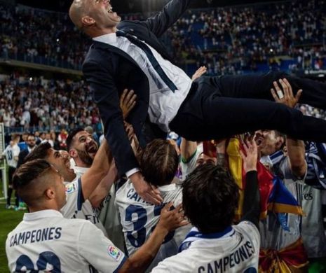 Zinedine Zidane, antrenorul de „galactici”