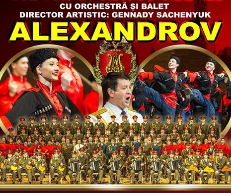 Ansamblul Alexandrov, Marele Cor al Armatei Roşii, va ajunge în premieră la Iaşi
