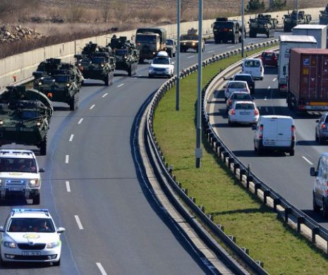 ATENȚIE șoferi! Opt coloane militare încurcă traficul în vacanța de Rusalii
