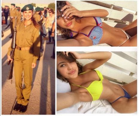 Cele mai sexy femei din armata israeliană! Cară armament de zeci de kilograme, dar știu și cum să pozeze SEXY în lenjerie intimă – GLAERIE FOTO