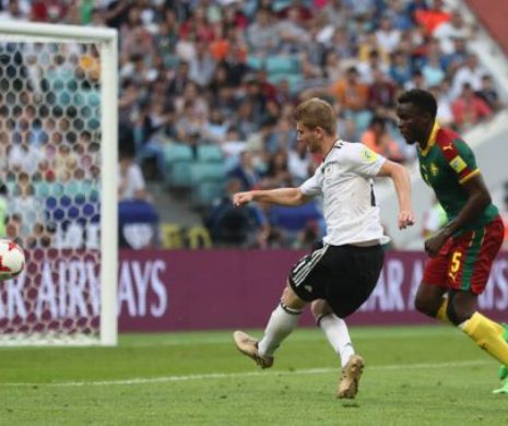 CUPA CONFEDERAȚIILOR. Germania a câștigat meciul cu naționala Camerunului. Iată PROGRAMUL SEMIFINALELOR