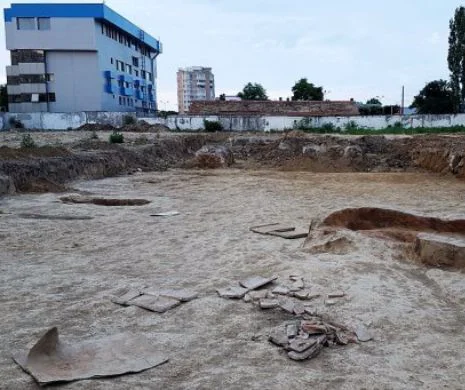 DESCOPERIRE de SENZAȚIE la Constanța. VESTIGII ISTORICE  pe fosta fabrică de pâine Dobrogea