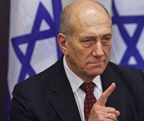 Fostul Prim-Ministru israelian, Ehud Olmert la un pas de eliberarea din închisoare