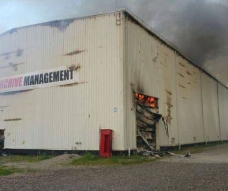 Incendiul arhivei din Ilfov ncendiul arhivei din Ilfov a fost stins dup fost stins după 10 zile