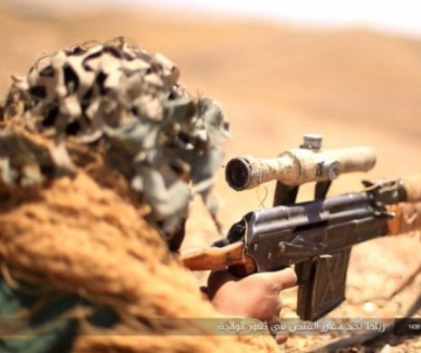 Lunetiști ISIS provoacă mari probleme soldaților irakieni-Galerie Foto