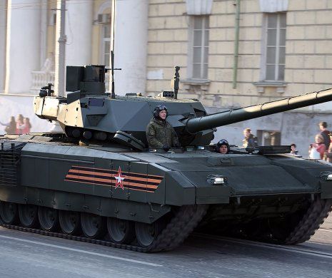 Rusia a început testele noului tanc T-14 ARMATA