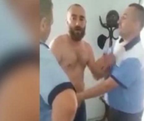 Scandal MONSTRU în secția de poliție: Un consilier PSD beat s-a dezbrăcat și a înjurat polițiștii