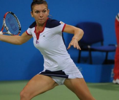 Simona Halep, urmărită la antrenament de unul dintre cei mai mari jucători din istoria tenisului