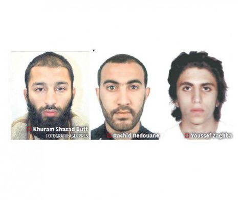 Teroriștii din Londra: doi marocani și un pakistanez