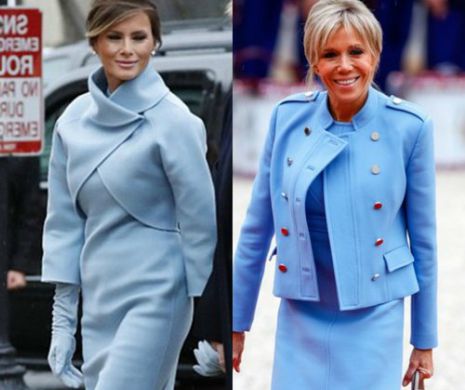 Ce spun stiliştii ROMÂNI despre look-urile  Melaniei Trump şi Brigitte Macron