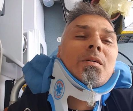 Cristian Hrubaru, RĂNIT GRAV într-un accident! Motocicleta s-a făcut PRAF. Primele imagini de la fața locului - FOTO&VIDEO