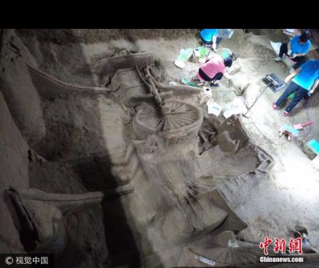 DESCOPERIRE impresionantă în China! A fost găsită o „limuzină” de acum 2.400 de ani